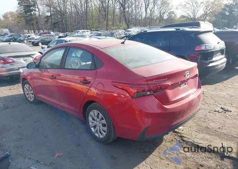 2019 Hyundai Accent Se из США, поврежденный, VIN 3KPC24A33KE077074